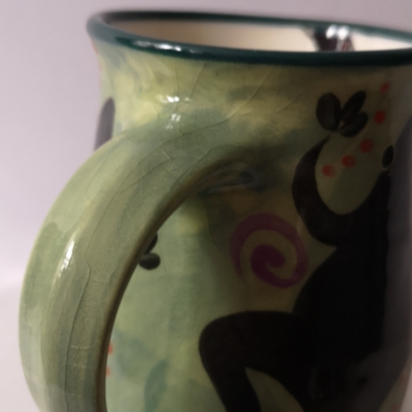 Unique and Fun Dream Lizards Studio Art Pottery Coffee Tea Mug, Laura Taylor - Picture 7 of 7
